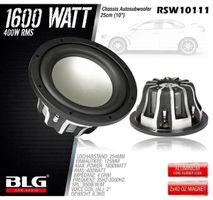 BLG 25cm Subwoofer 1600 Watt RSW10111