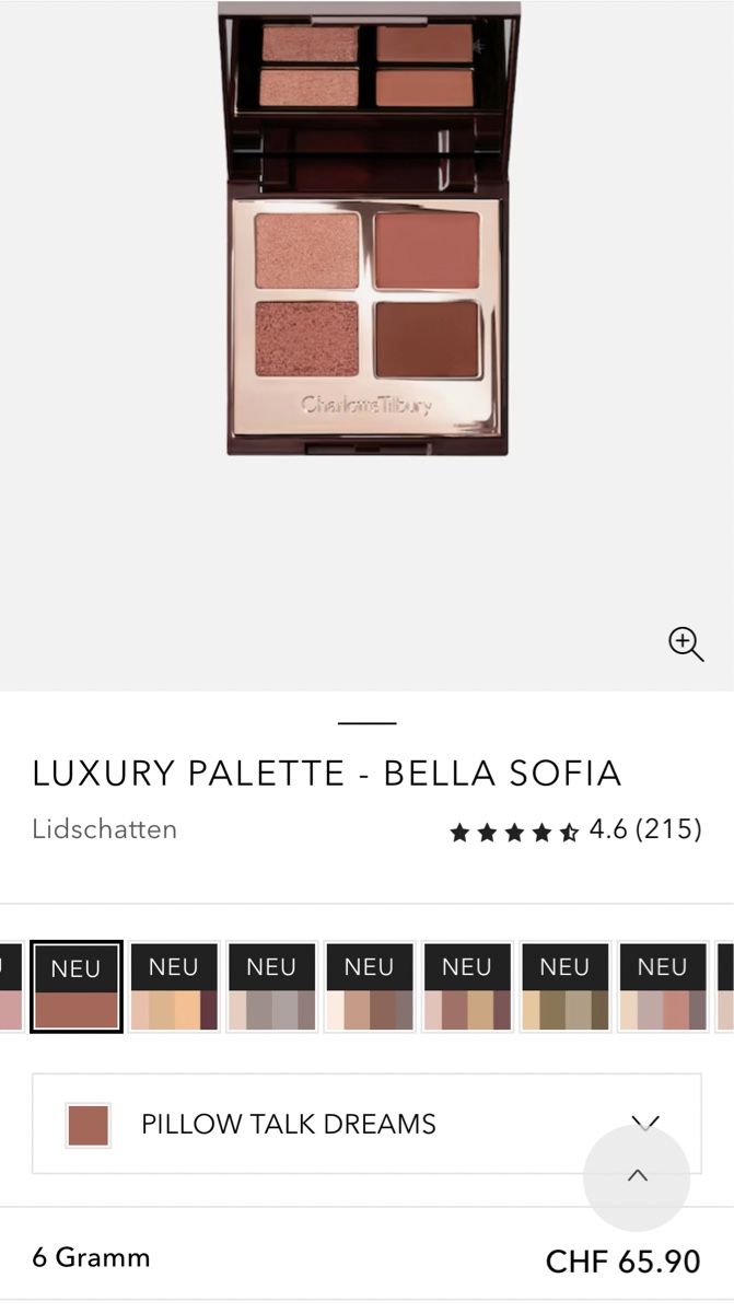 Charlotte Tilbury Make-up: Charlotte Tilbury eyeshadow palette – Nuovo (secondo la descrizione) da Neuchatel venduto da shi_9fzw 1