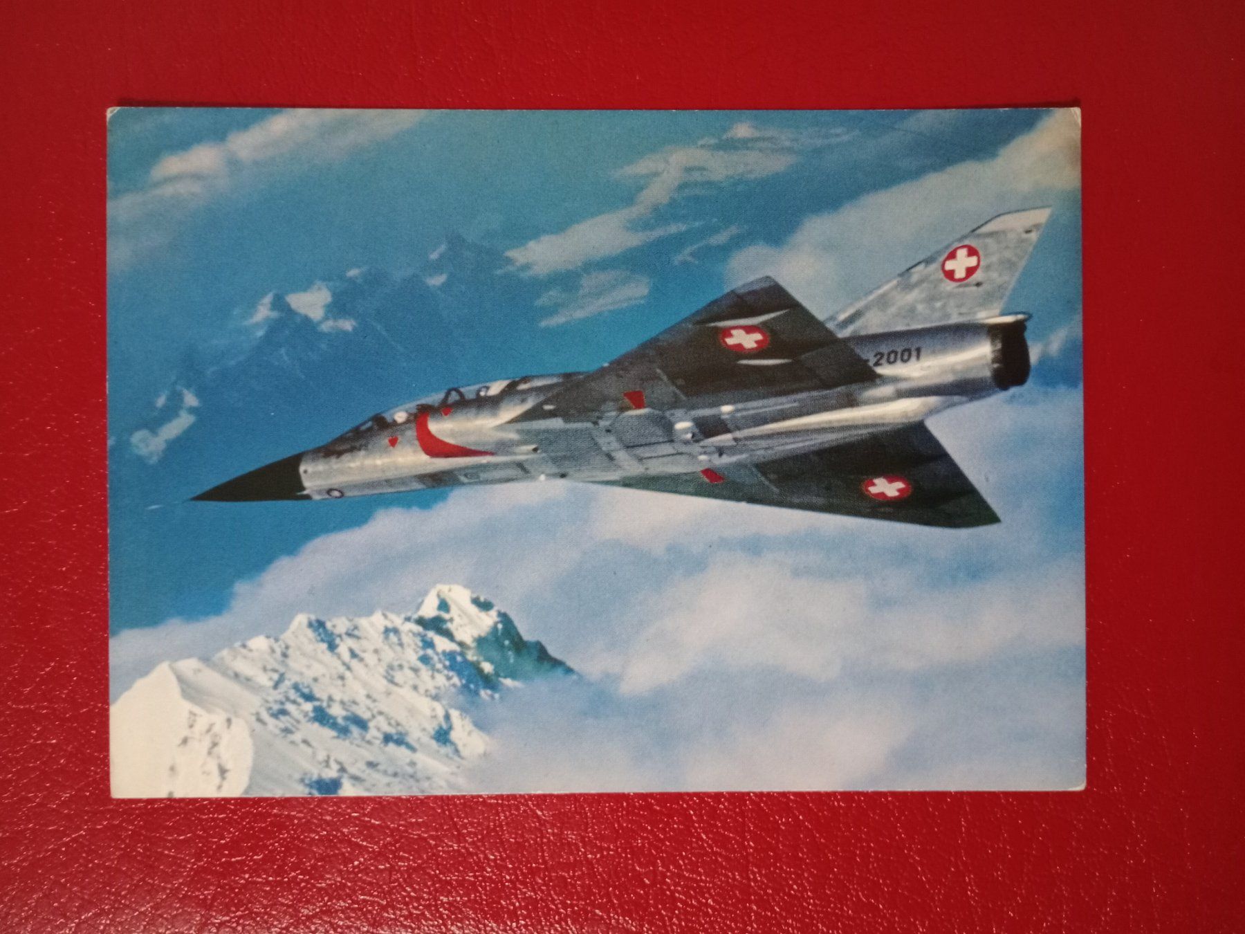 Ansichtskarten: AK Flugzeug Militär Mirage – Gebraucht aus Küttigen von Melisch1000