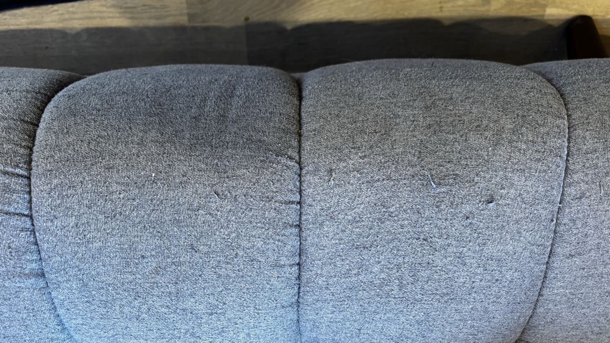 Divani: Design Sofa grau stoff – Usato da Aeugst am Albis venduto da angsts 1