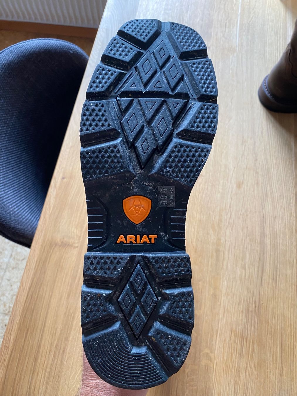 Herrenschuhe: Ariat Leder Workboots (Arbeitsstiefel) Gr. 45 – Gebraucht aus Maienfeld von GR-Ami15 3