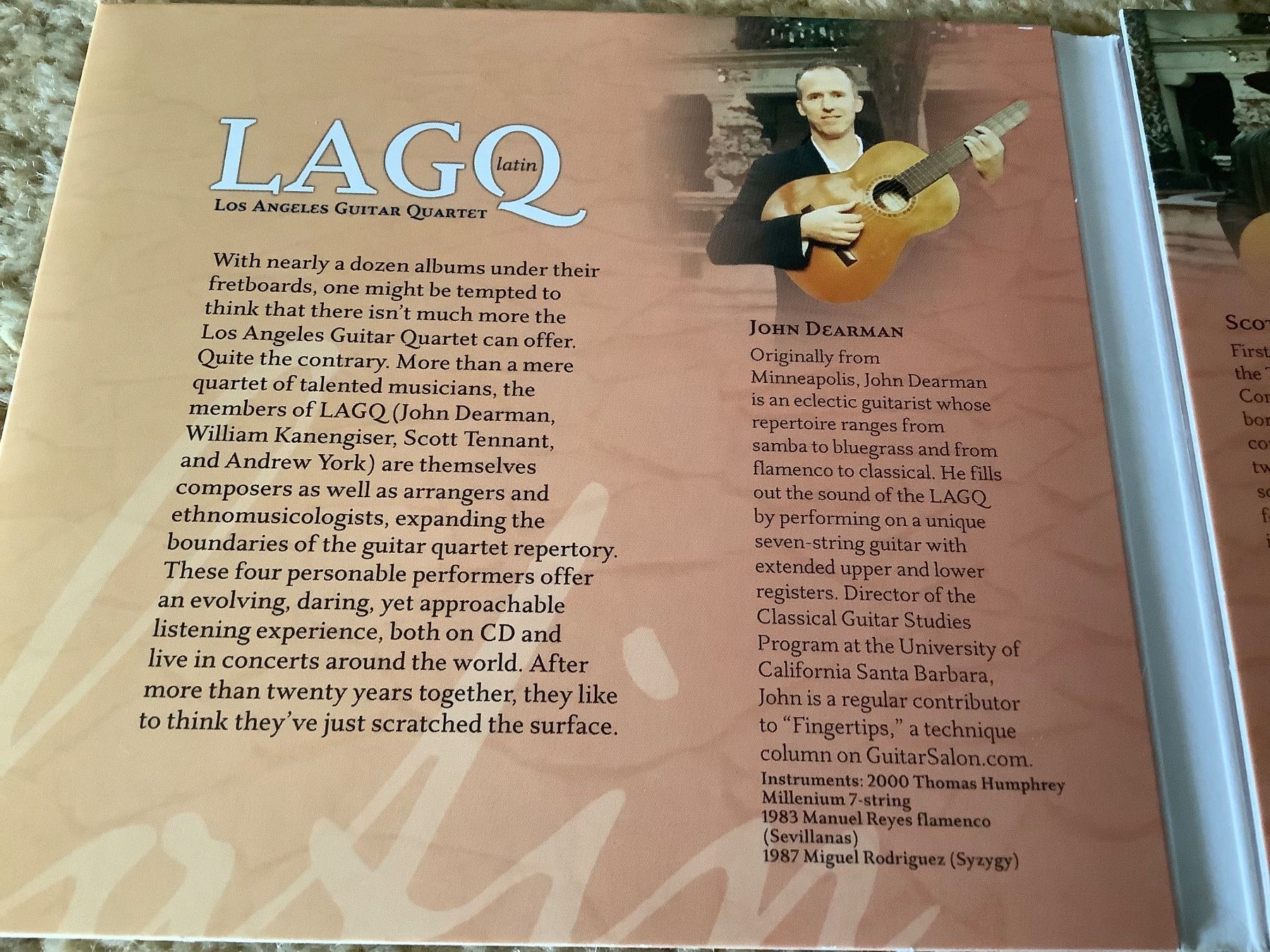 CD: LAGQ  *  Latin – Usato da herzogenbuchsee venduto da HIFIANER 2