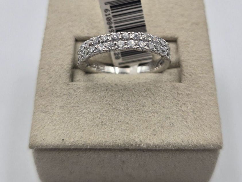Ringe: Ring Silber 925 Zirkonia Gr. 54 – Neu und originalverpackt aus Zug von gold.schmuck