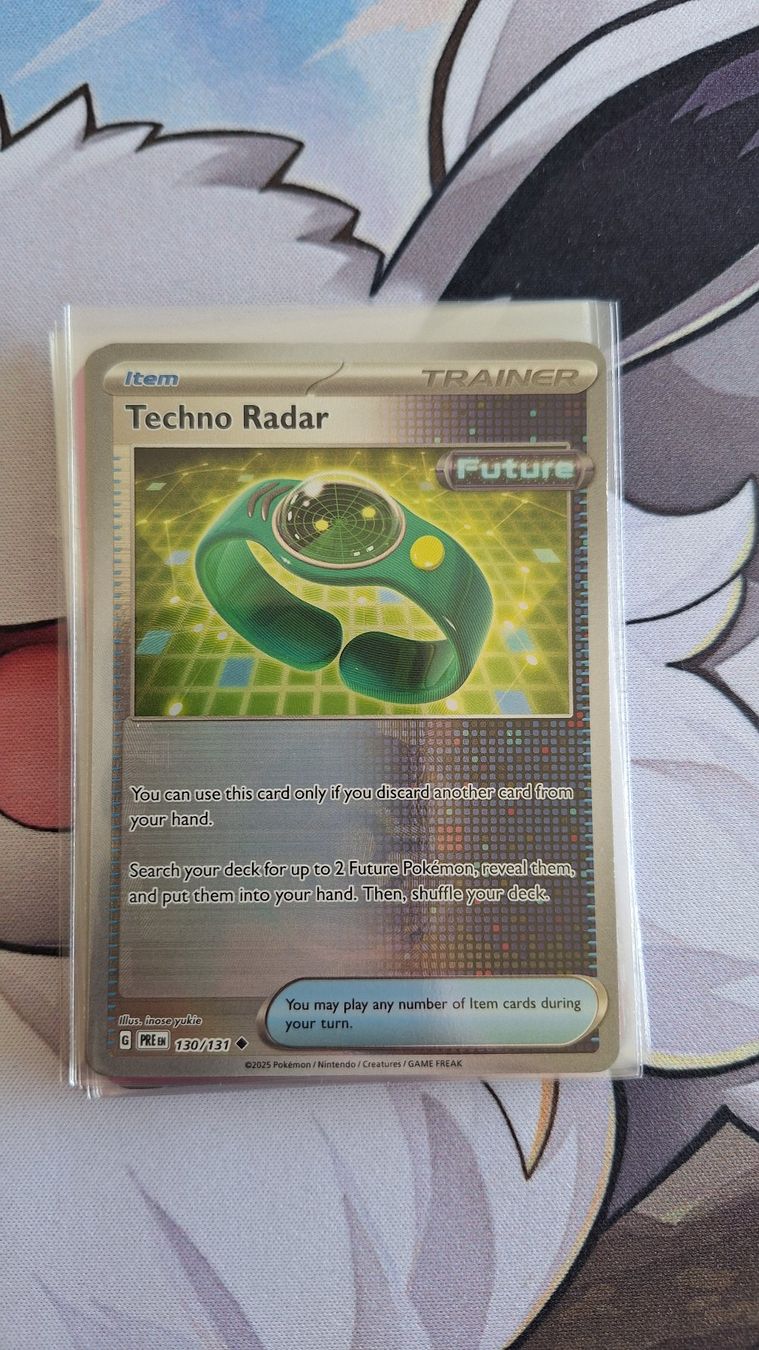 Pokémon Carte collezionabili: Techno Radar Pokeball Holo - Prismatic Evolution – Usato da Altstätten SG venduto da GGsGameshop