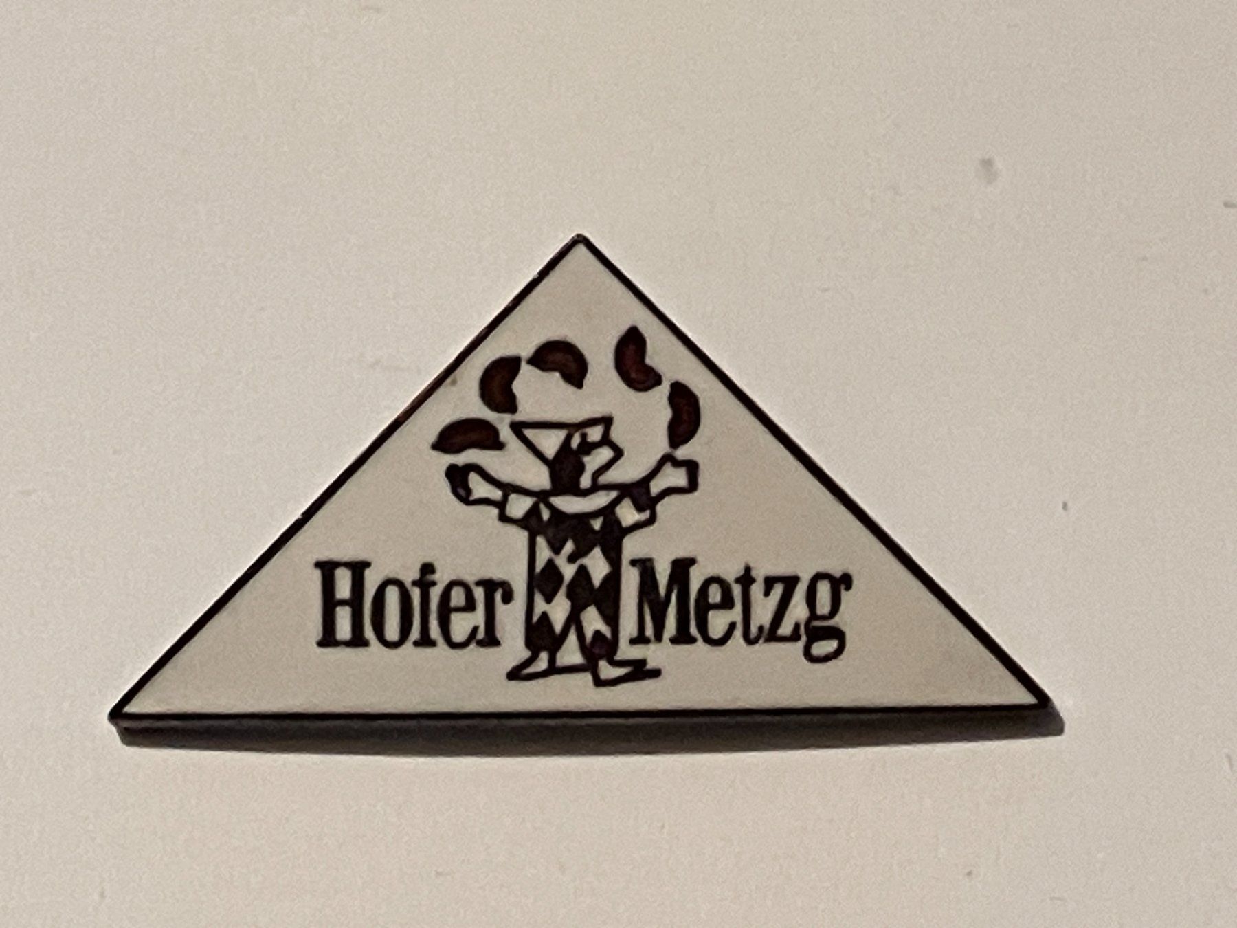 Placchette & Badge: 1 Pin Hofer Metzg – Usato da Basel venduto da djwwpp