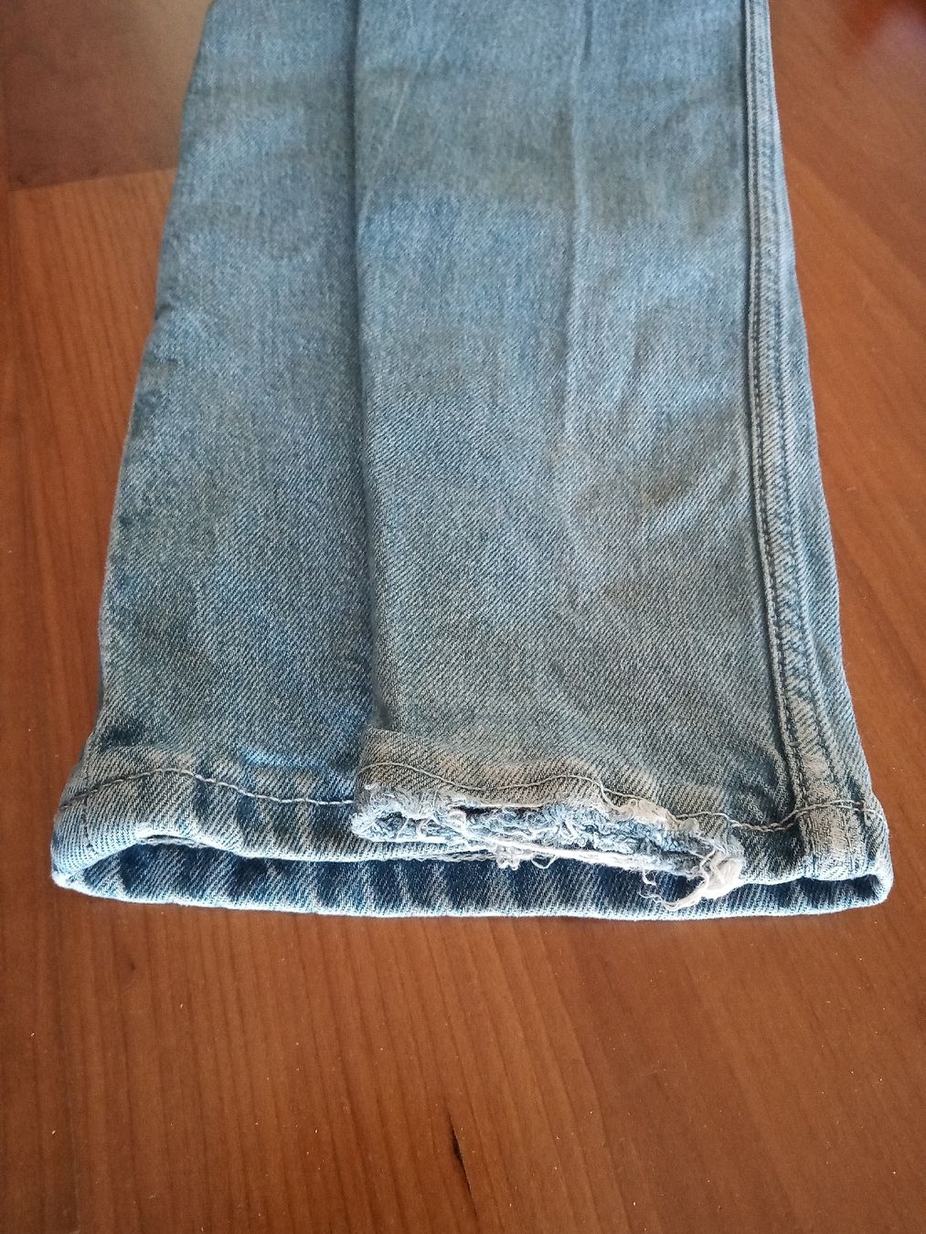 H&M Pantaloni: H&M Jeans, Wide Leg, Gr. 140, hellblau – Usato da Büren SO venduto da swelch 4