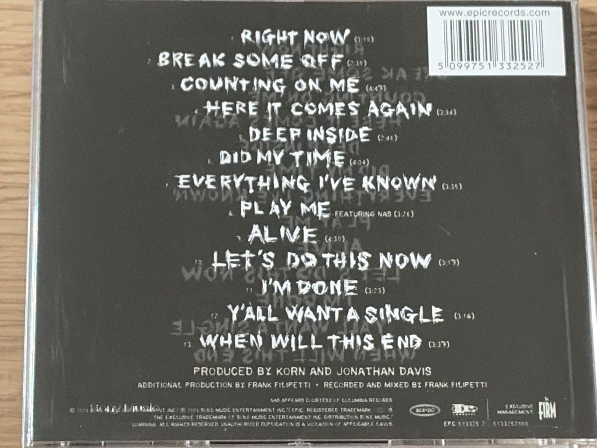 CDs: Korn – Gebraucht aus Zürich von Collector69 1