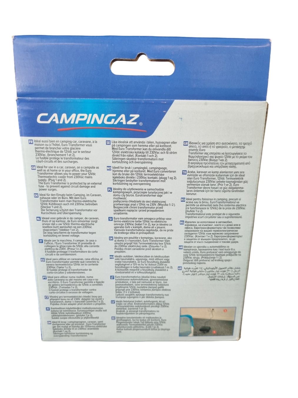 Stromzufuhr: CAMPINGAZ Euro Transformer – Neu (gemäss Beschreibung) aus Wangen b. Olten von Restwert_Wangen 4