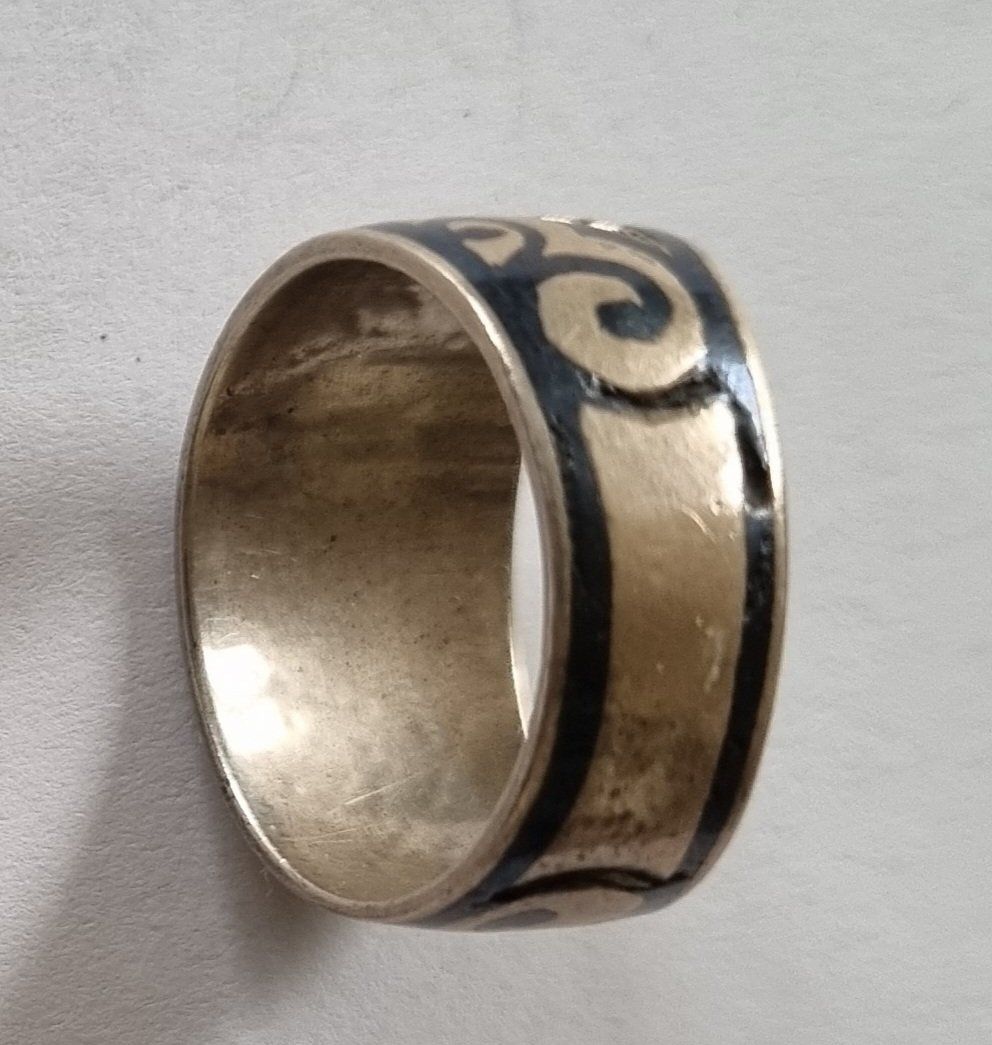Anelli: Floraler Ring Silber Russland ca. Grösse 54 – Usato da Murg venduto da BocaChica1953 3