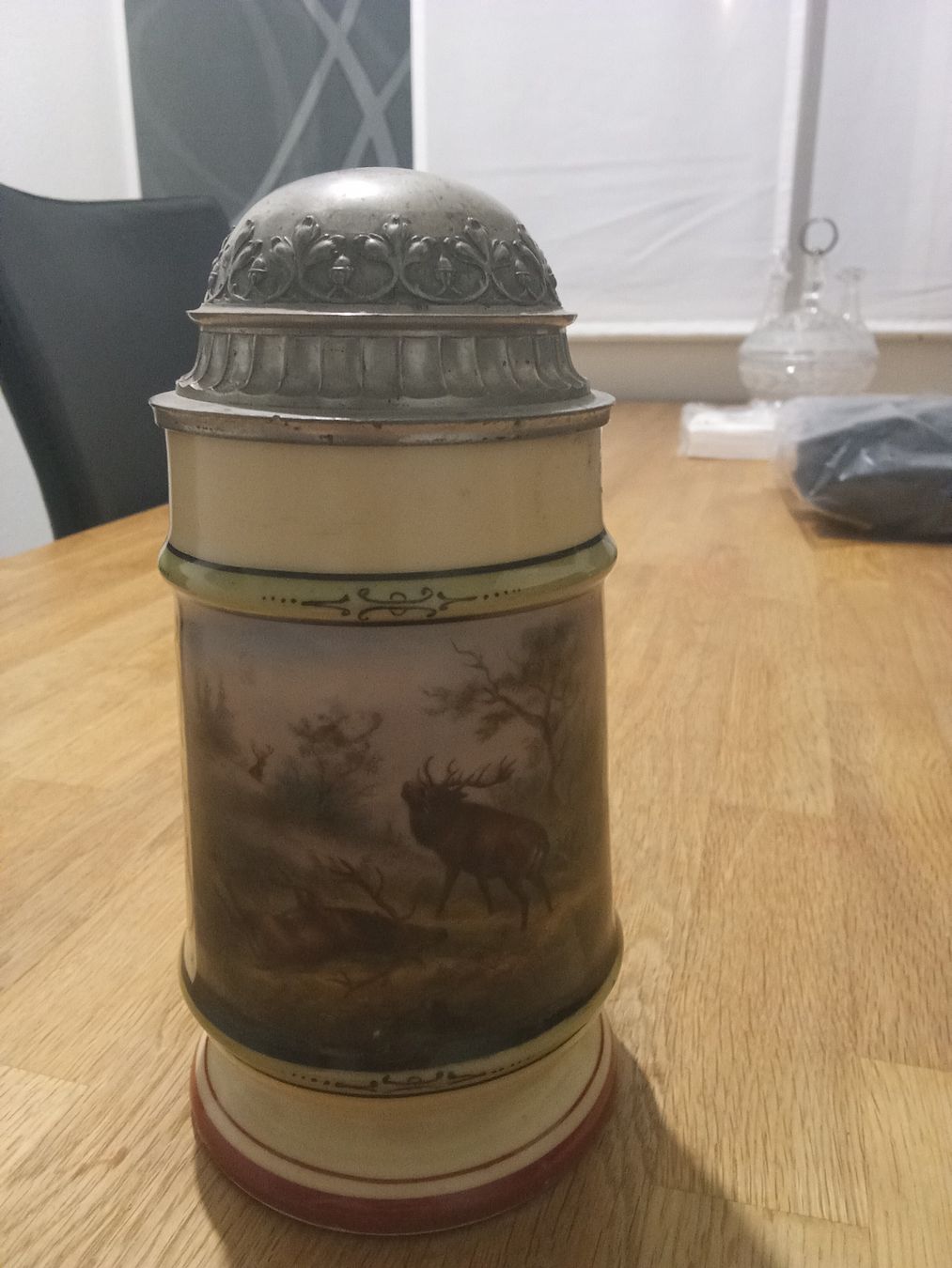 Gläser: Bierkrug Bierhumpen mit Bild – Gebraucht aus Hasle LU von Auctions_Hunters