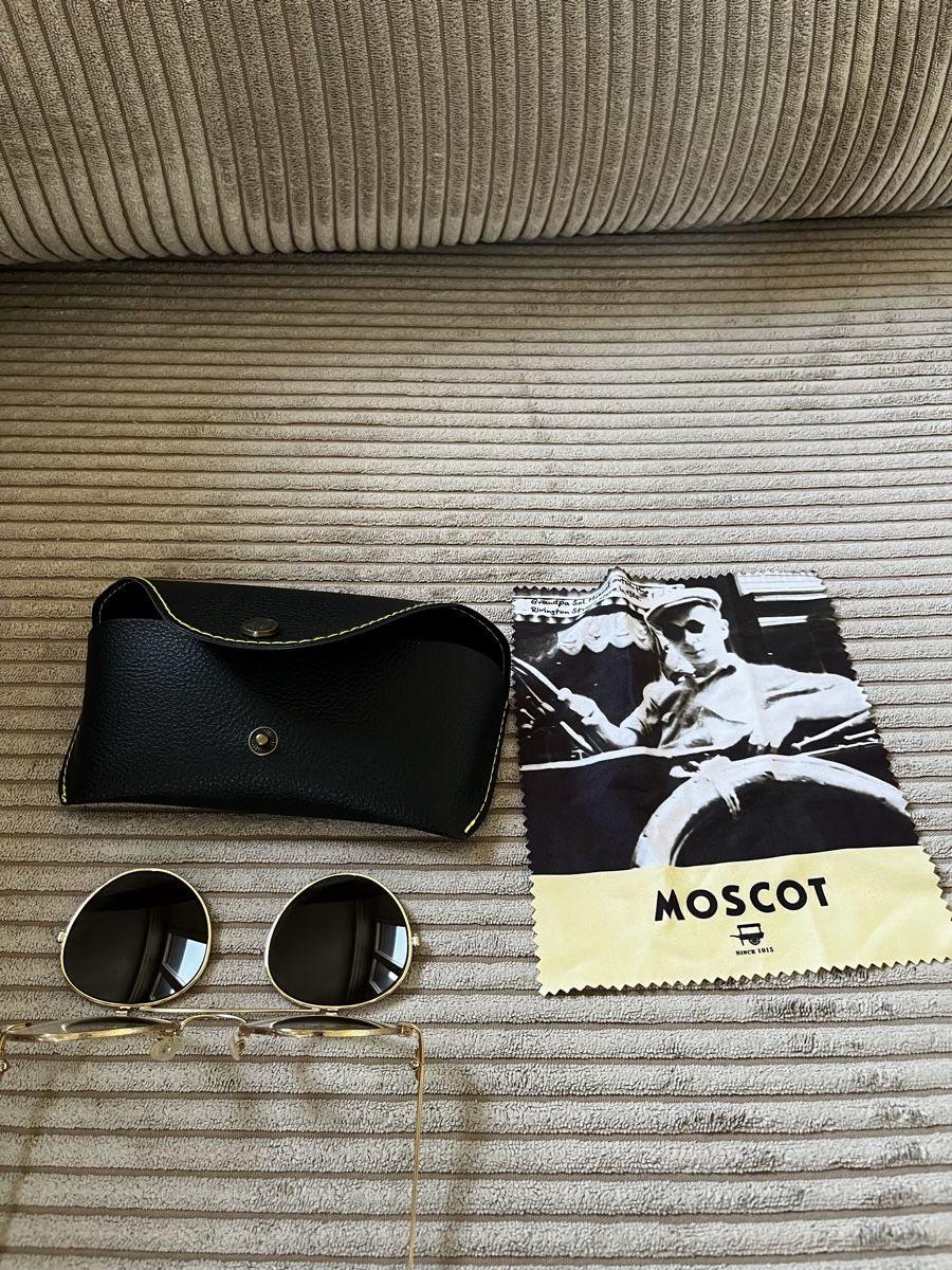 Moscot Occhiali & Lenti: Moscot Drey Clip-Flip Sonnenbrille – Nuovo (secondo la descrizione) da Zürich venduto da JW_95 6