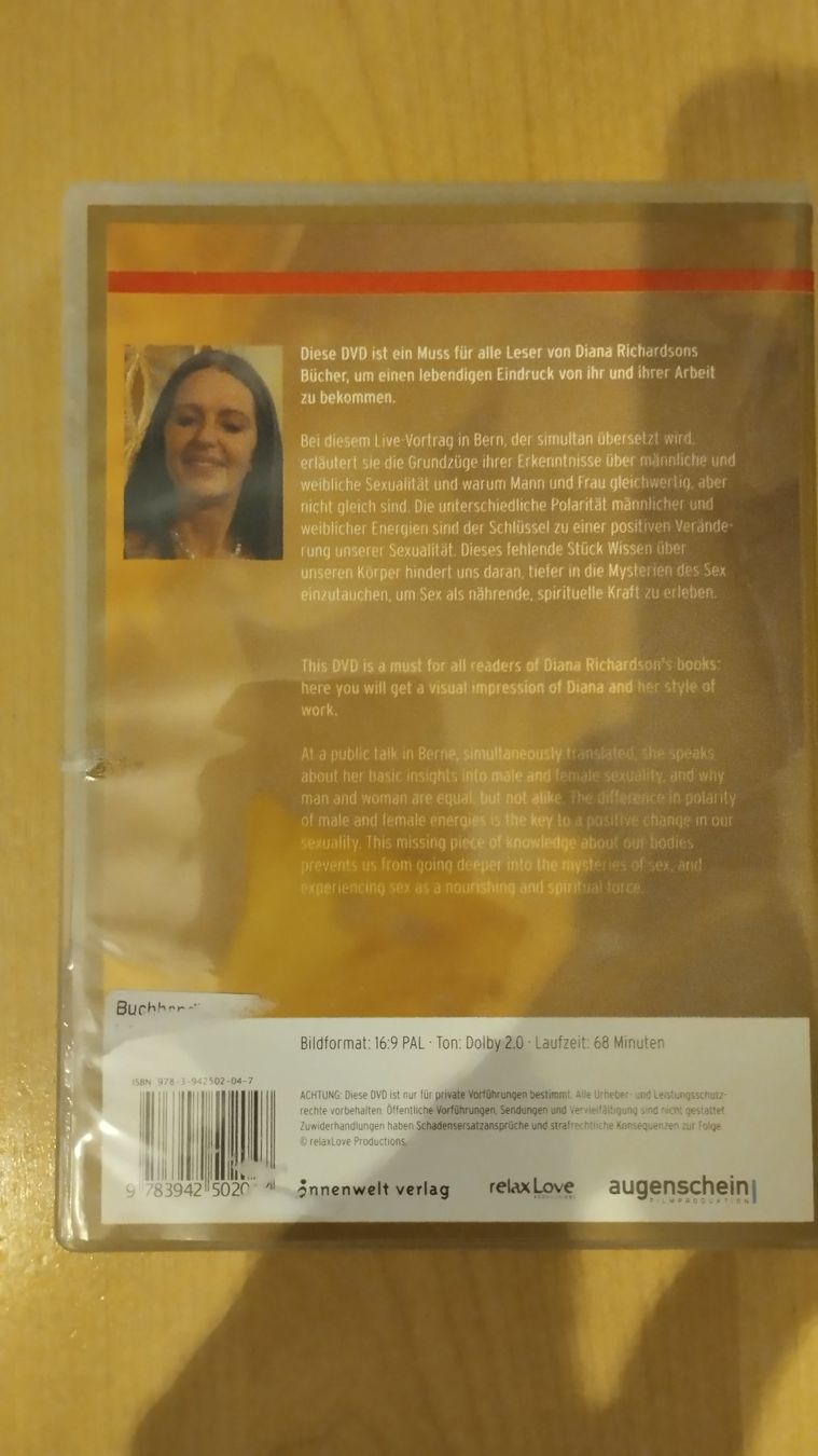 Tutti i DVDs: DIANA RICHARDSON MAKING LOVE + TIME FOR TOUCH DVDs – Usato da Basel venduto da Bal-Sagoth 4
