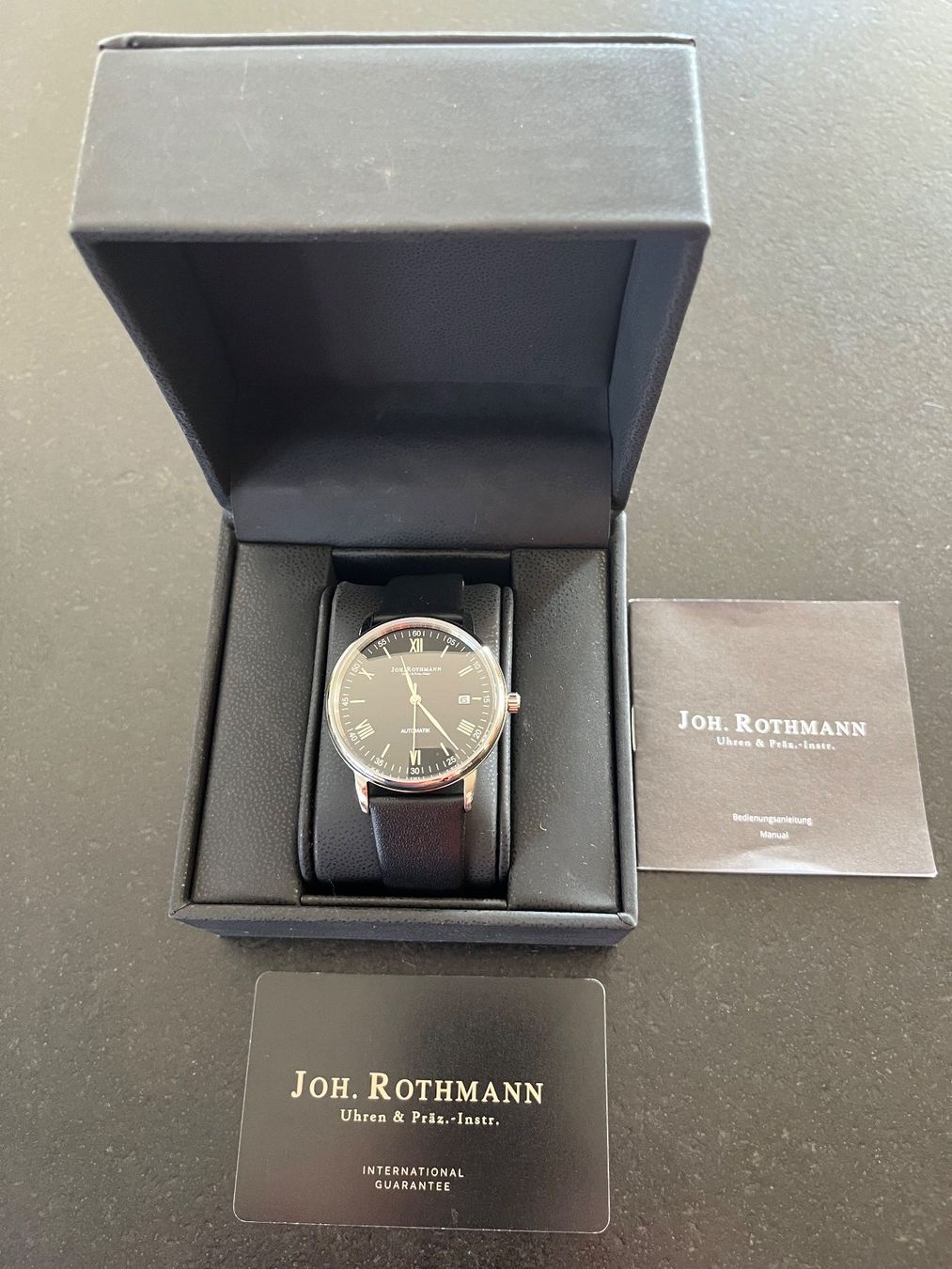 Uhren: Joh. Rothmann Automatik 38.5 mm – Neu (gemäss Beschreibung) aus Arzier-Le Muids von Pharmland