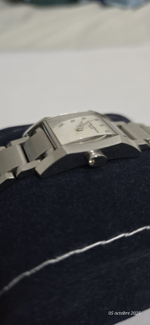 Baume & Mercier Orologi: Baume & Mercier Hampton Nacre & Diamants – Usato da Les Acacias venduto da watinjo 2