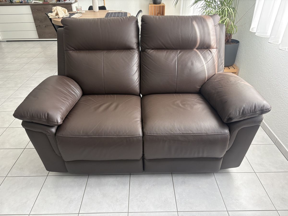 Divani: Relaxsofa 2er Sitz, Büffelleder – Usato da Spiez venduto da nomii20