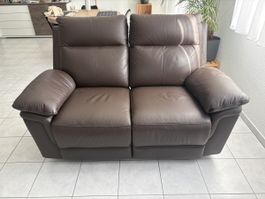 Relaxsofa 2er Sitz, Büffelleder
