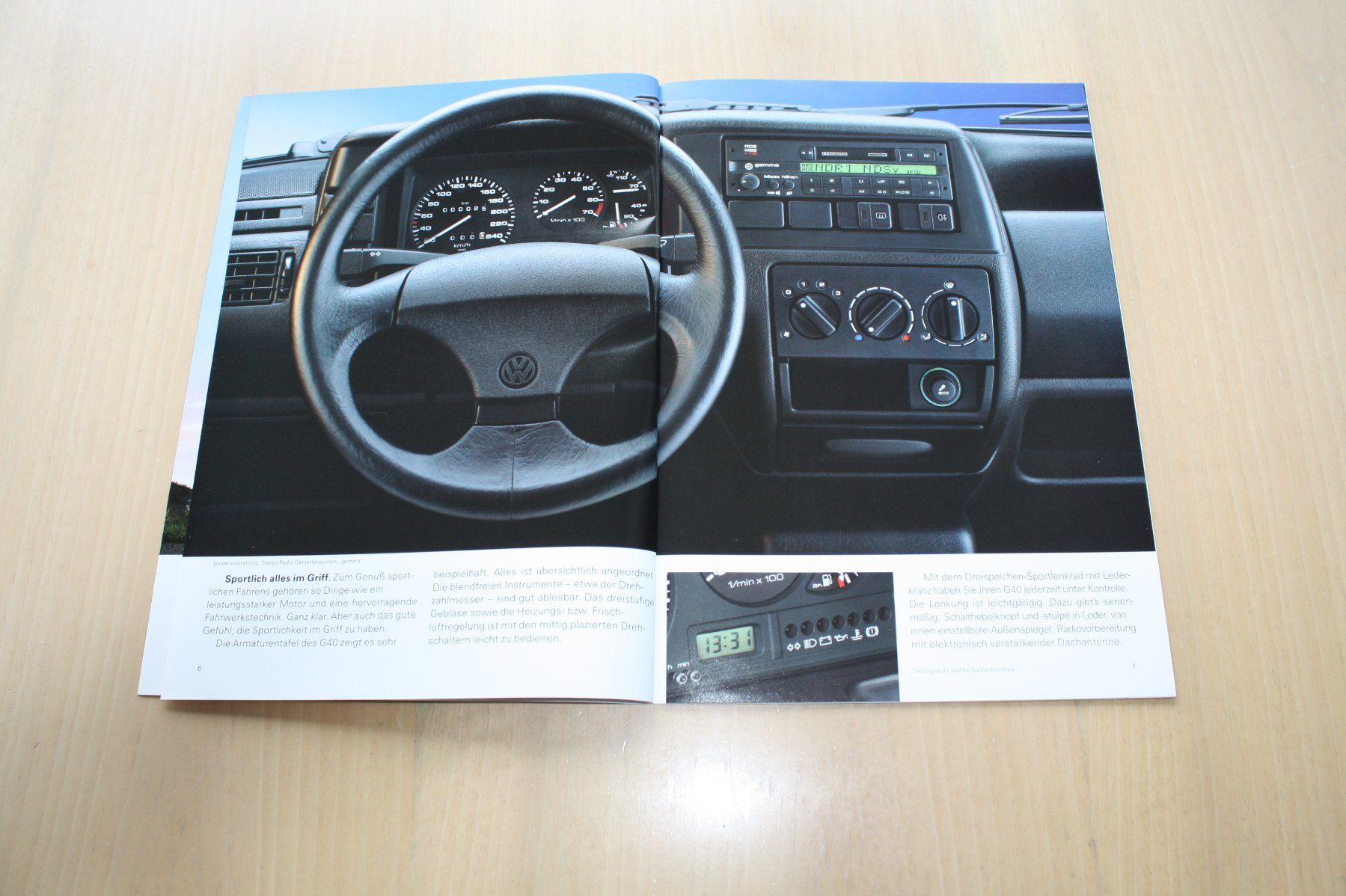 Documenti: VW Polo G40 Prospekt 1/1992 – Usato da Wikon venduto da erwin400 3