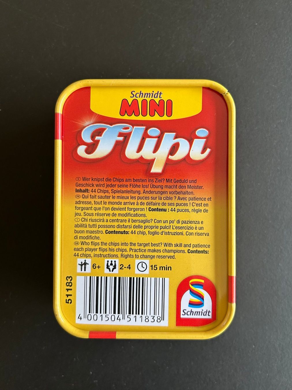Spiele: Schmidt MINI / Flipi – Gebraucht aus Dietlikon von Mankai 3