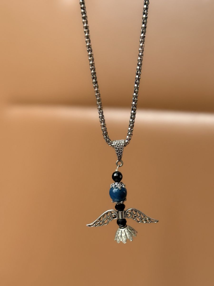 Catenine: Engel Achat Collier NEU – Nuovo e nell'imballaggio originale da Basel venduto da Chili007 2