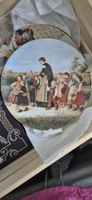 Teller "Schulspaziergang" Anker Erbe 1987 guter Zustand