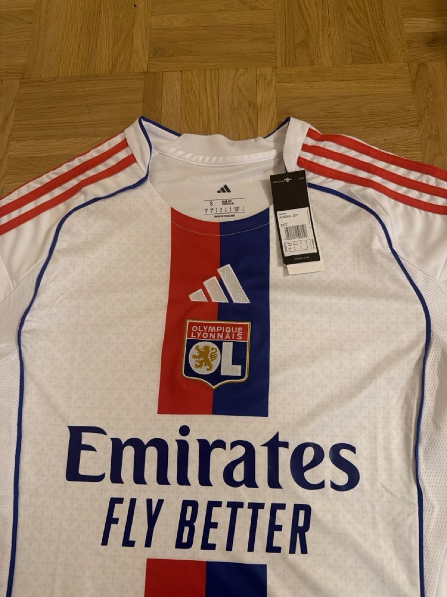 Adidas Canottiere & Pantaloni: Maillot Olympique Lyonnais – Nuovo e nell'imballaggio originale da Estavayer-le-Lac venduto da JPMendes27 1
