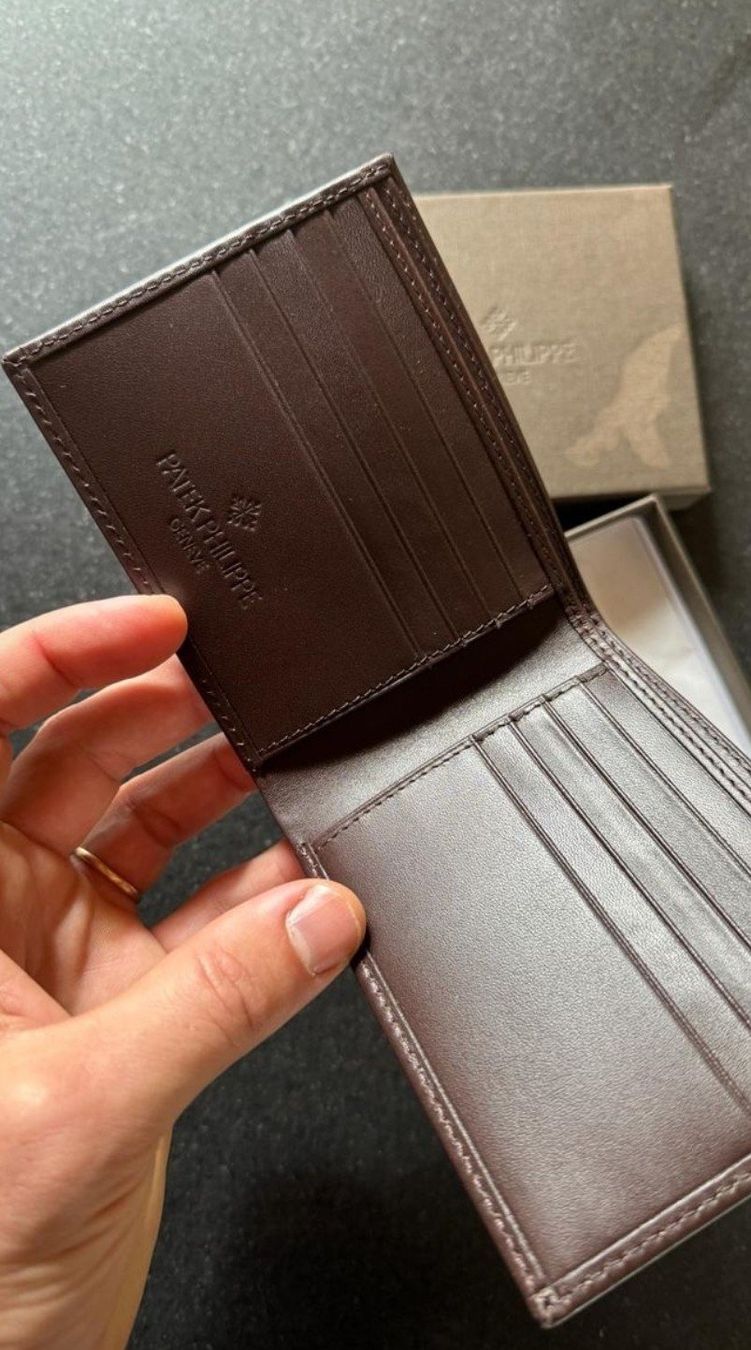 Patek Philippe Portafogli: Patek Philippe Brieftasche/Portemonnaie – Nuovo e nell'imballaggio originale da Salgesch venduto da Vintageswitzerland 2