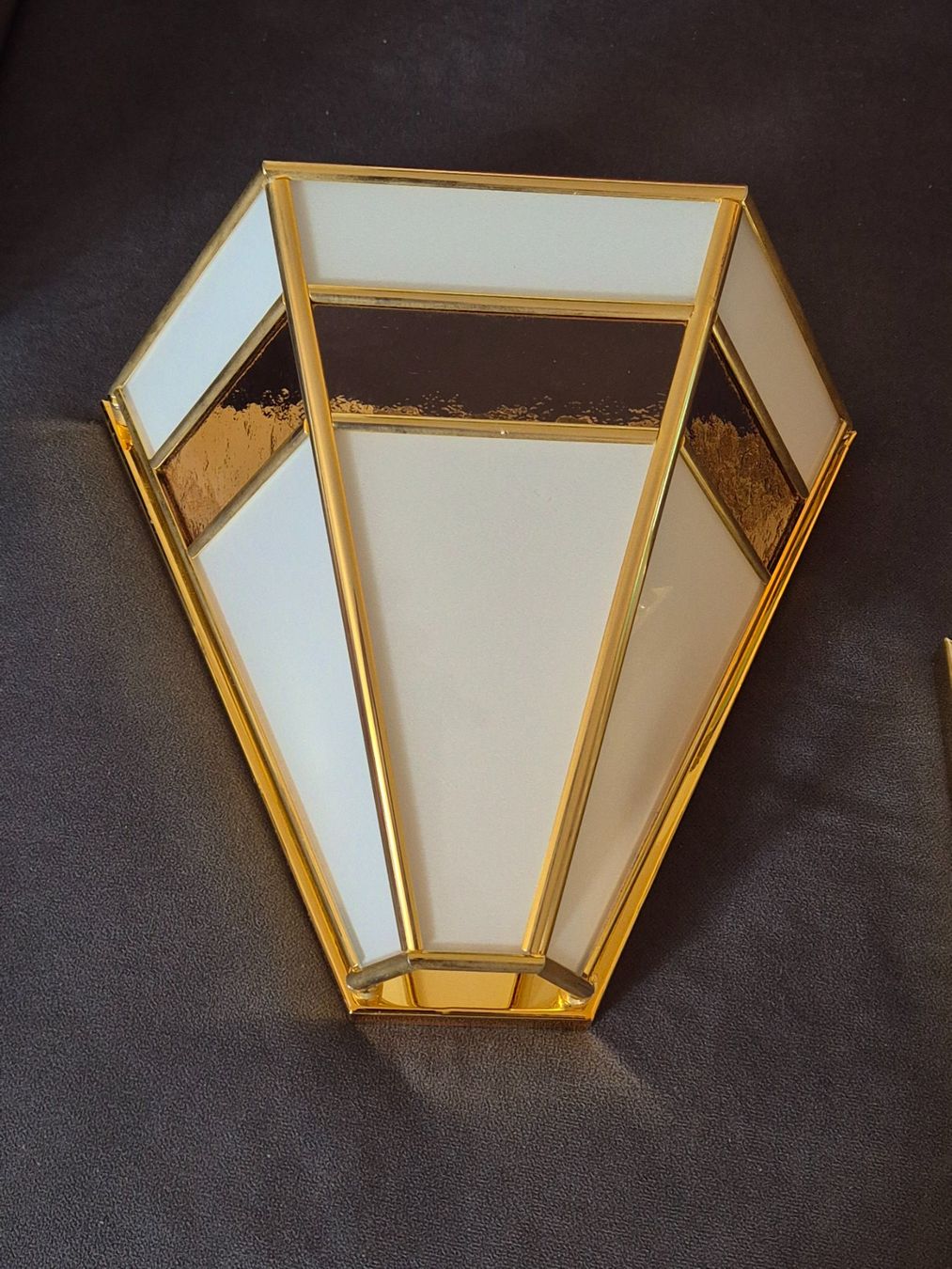 Lampen: 2 x Art Déco Sconce, Wall Light  AKA – Gebraucht aus Monthey von McAuthor 2