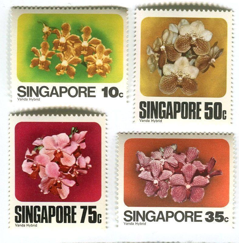 Alle Briefmarken: Briefmarken "Orchideen". Singapur. – Neu und originalverpackt aus Basel von Butsch5
