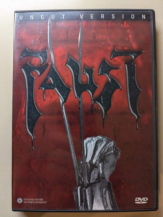 Faust: Love of the Damned - Uncut [DVD] (Gebraucht) in Port für CHF 2 ...