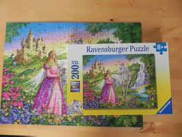 Ravensburger Puzzle XXL 200 Teile - Prinzessin und Pferd