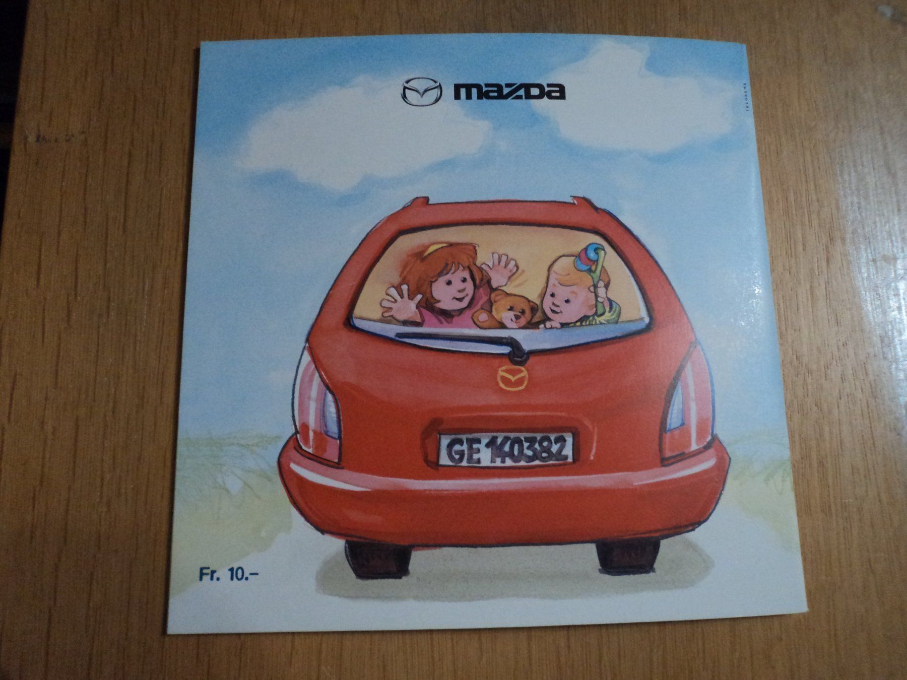 Bücher: Prospekt "Kinder bitte einsteigen" Mazda – Gebraucht aus Schwarzenburg von modelCARama 6