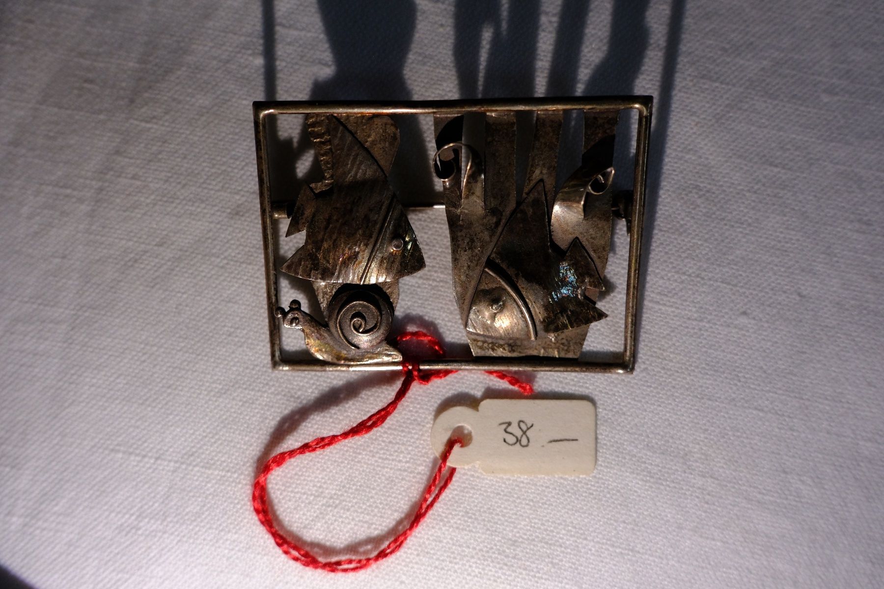 Spille & Fermagli: Fische Silber 925 Brosche/Anstecker - Sterling – Nuovo (secondo la descrizione) da Fribourg venduto da Silver_Wat