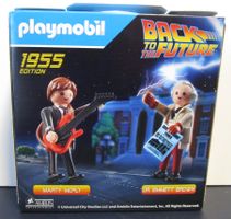 PLAYMOBIL BACK TO THE FUTURE - MARTY MCFLY & DR. EMMET BROWN