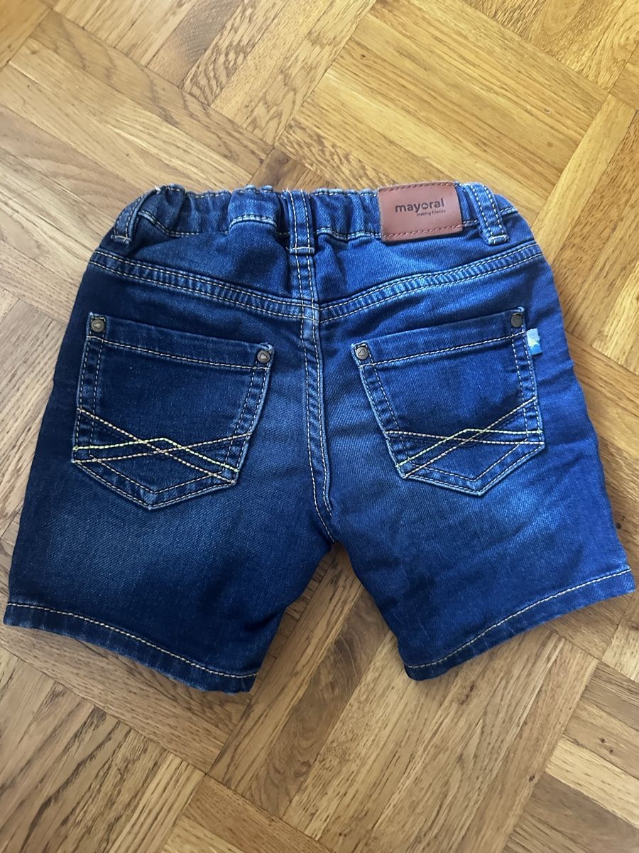 Mayoral Pantaloni: Mayoral Denim Shorts, size 86cm – Usato da Zürich venduto da Bybyana 1