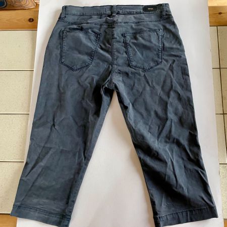 Blaugraue Brax 3/4 Damen Hose, Grösse 40, Modell Shakira