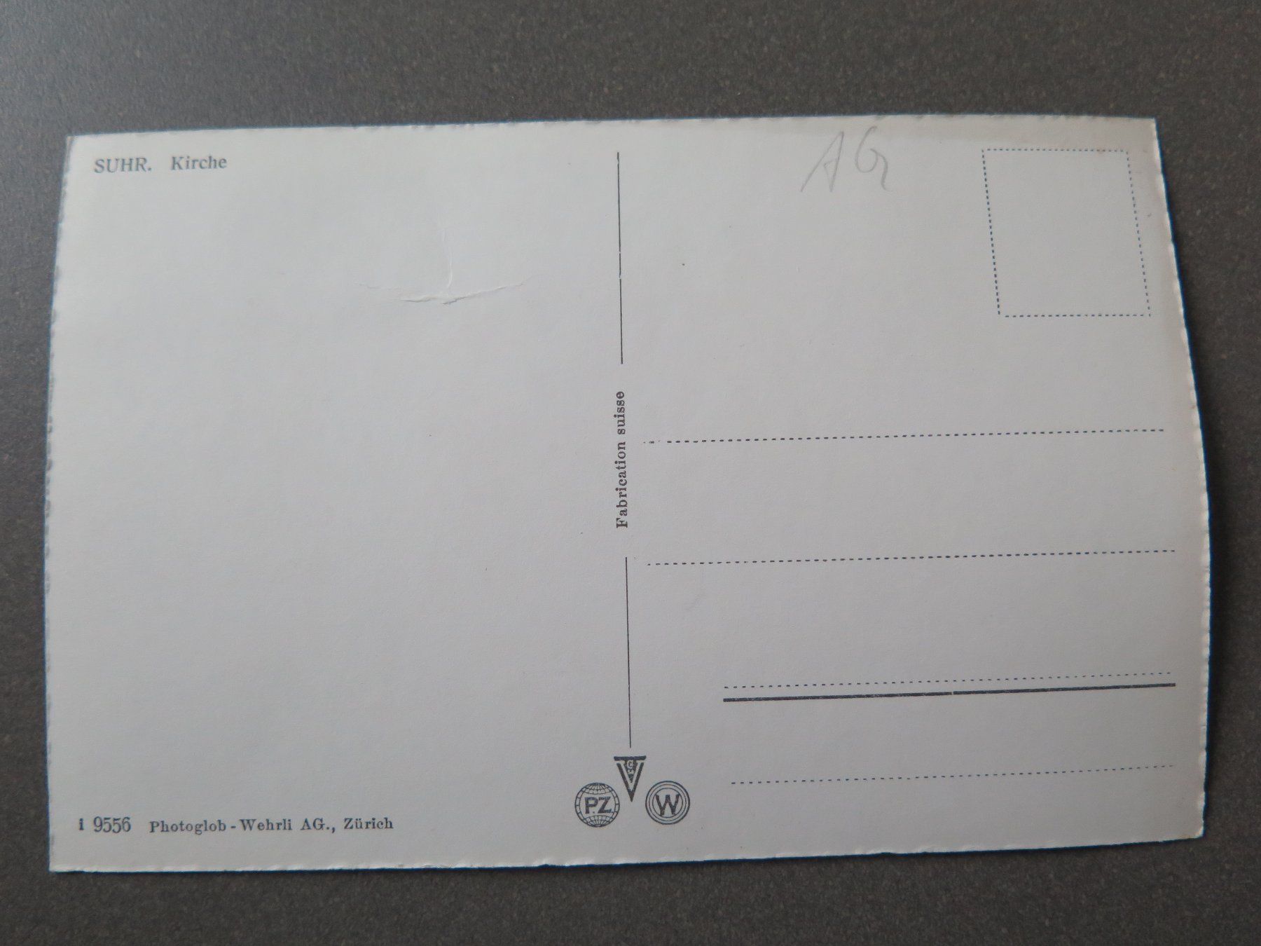 Cartes postales: SUHR – D'occasion à Wittenbach par lipasal 2