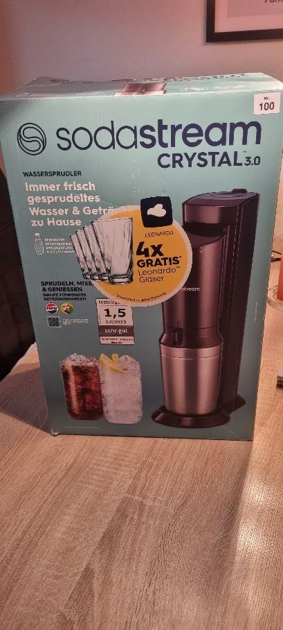 Sodastream Küchengeräte: Soda Stream Crystal 3.0 – Neu und originalverpackt aus Muttenz von Langerochade