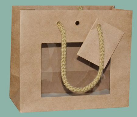 Papier-Tragtaschen 160/80 x 140mm