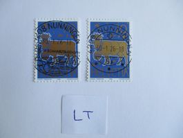 Voll Letzttagsstempel der Poststelle 4208 Nunningen