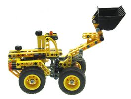 Radlader aus Lego Technik Baumaschinenset 42023-3