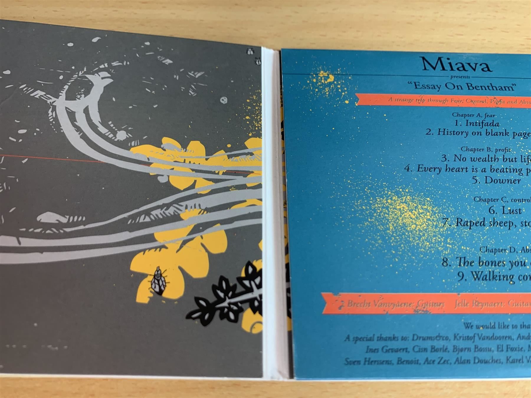 CD: MIAVA – Essay On Bentham – Usato da Rikon im Tösstal venduto da Alpenmutz 2