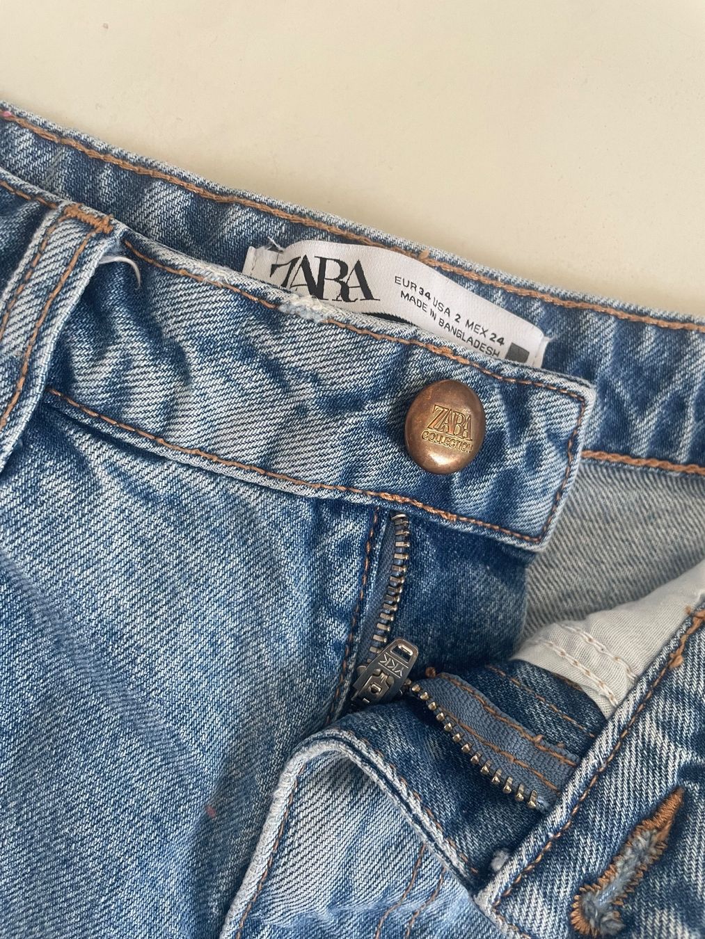 Zara Jeans: Zara  - Shorts - Jeans – D'occasion à Minusio par Pink222 3