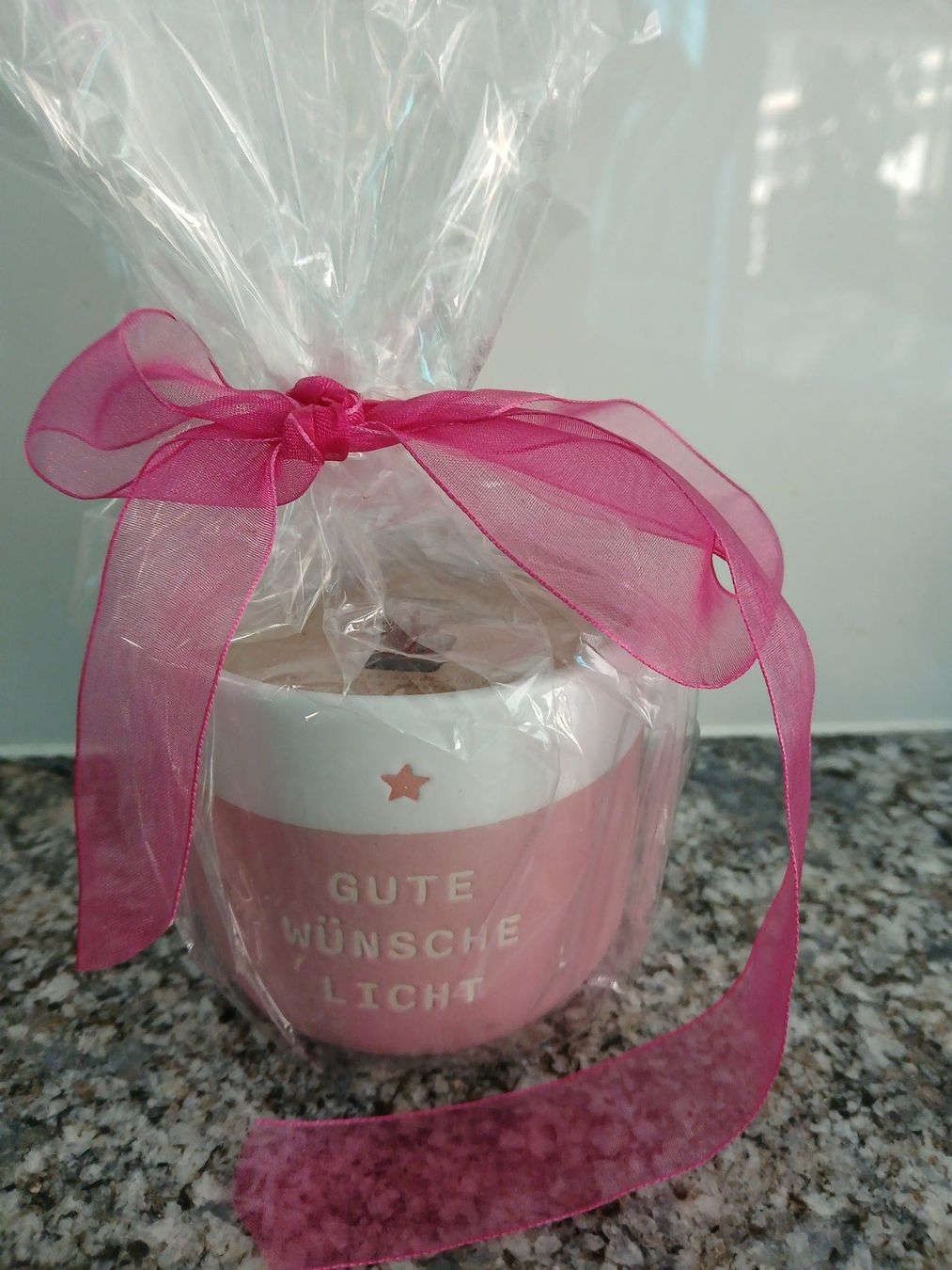 Candele: Duftkerze "Gute Wünsche Licht" Geschenkidee – Nuovo (secondo la descrizione) da Stettlen venduto da Valex10
