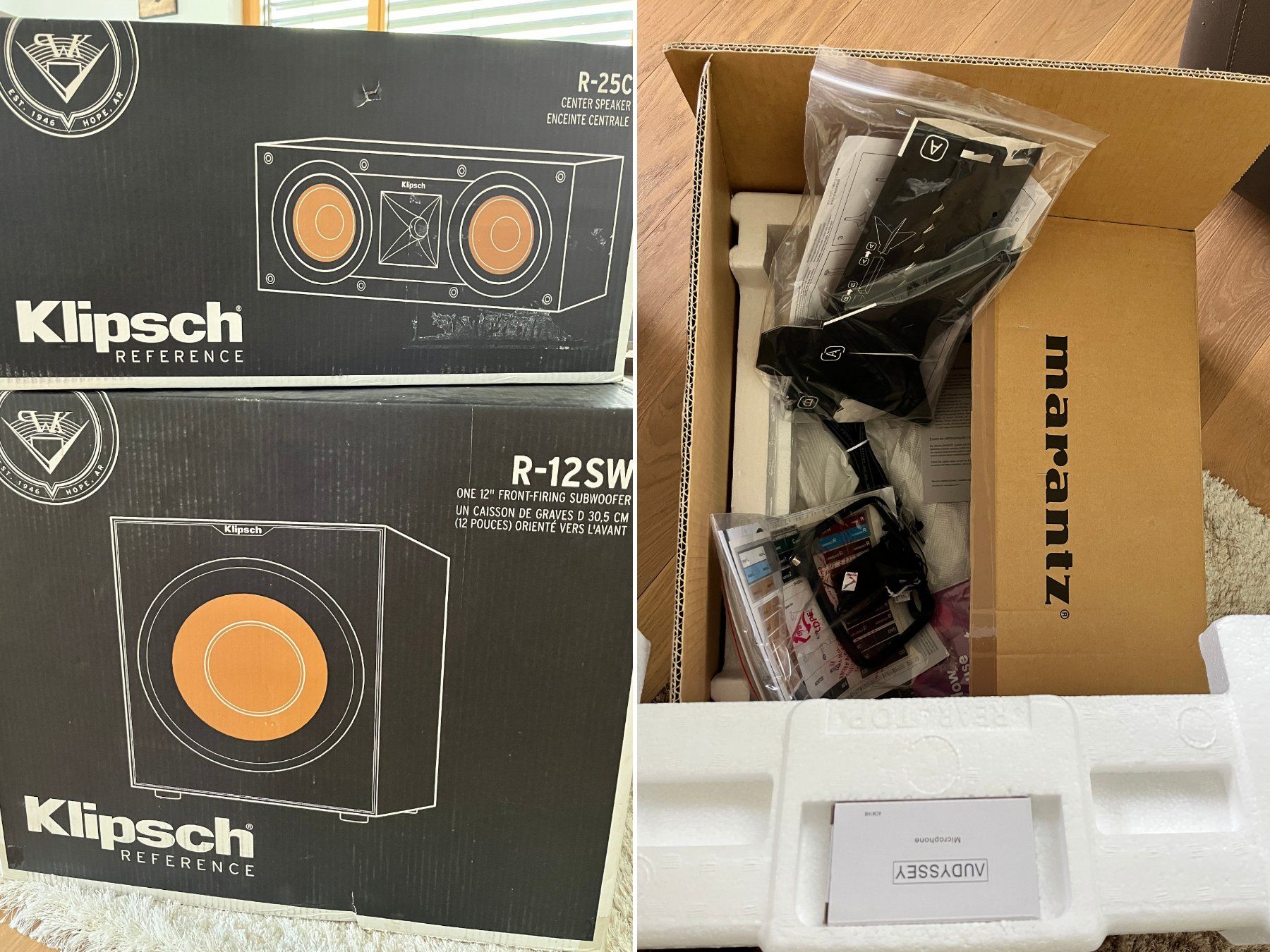 Klipsch Heimkino: Klipsch Reference 5.1 Heimkino-Set + Marantz NR1607 Receiver – Gebraucht aus Schwanden GL von mol_w2pd 8