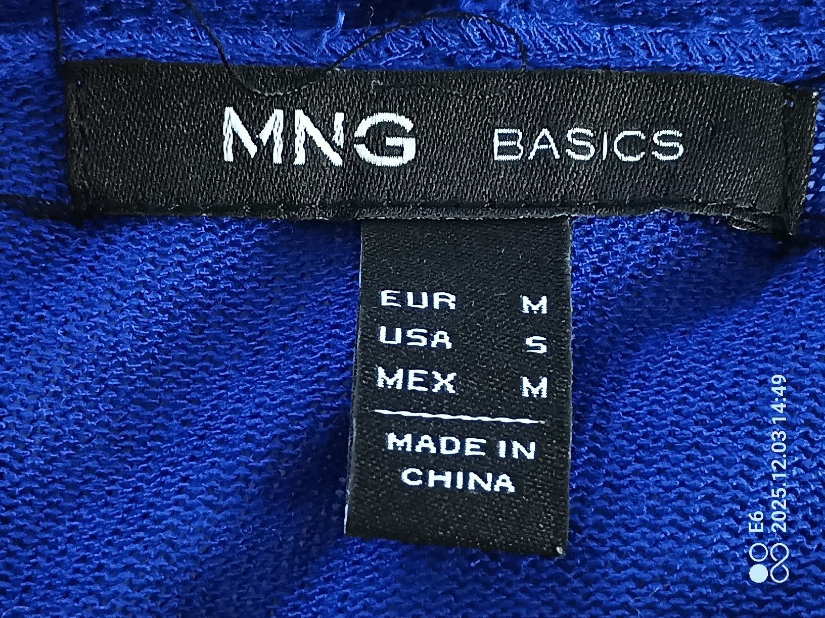 Giacche: Diagonal geschnitten Jacke  Marke: MNG – Usato da Zürich venduto da Mitzi6 2