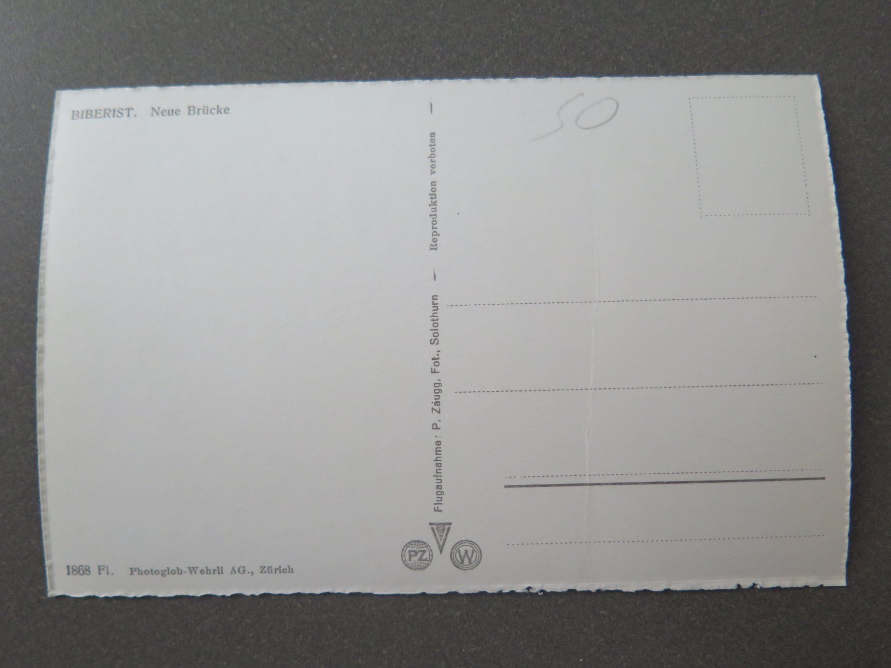 Cartoline postali: BIBERIST - NEUE BRÜCKE – Usato da Wittenbach venduto da lipasal 1