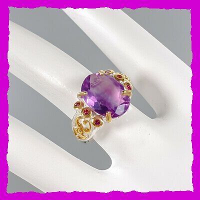 Anelli: ♛ Amethyst 925 Silber Ring – Nuovo e nell'imballaggio originale da Oberglatt ZH venduto da Hot-Spot 1