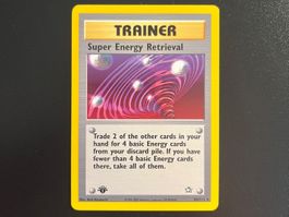 Pokémon Trainer Super Energy Retrieval 1. Edition 89/111