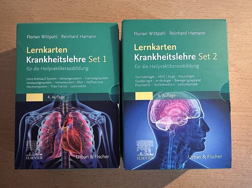Altro materiale scolastico: Lernkarten Krankheitslehre – Usato da Schaffhausen venduto da Cris125