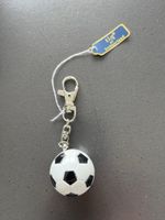 Schlüsselanhänger Fussball mit Uhr